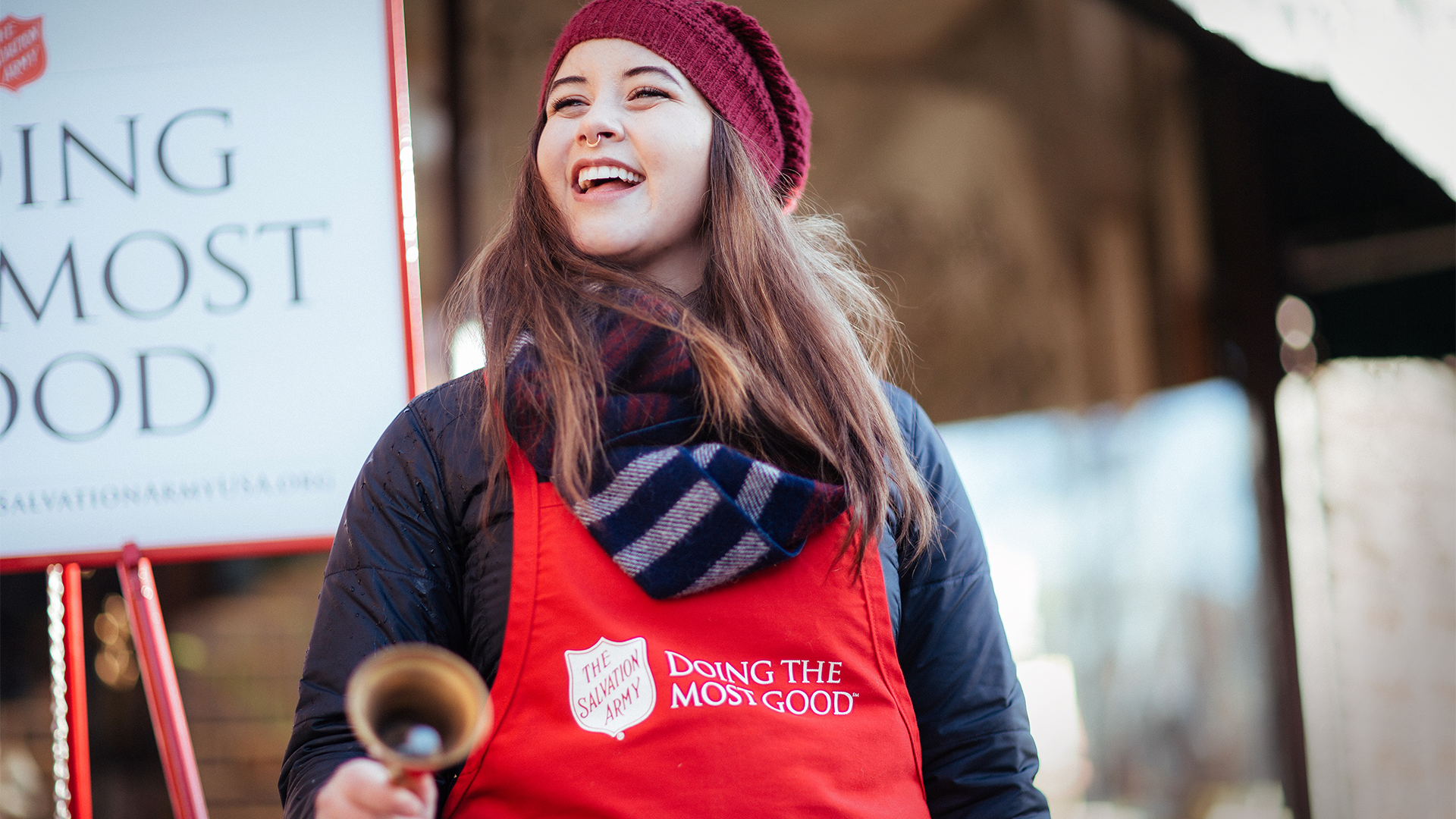 Salvation Army Kettle Kickoff at The Bourse